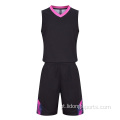 Treinamento esportivo Juventude uniformes de basquete Jersey Set